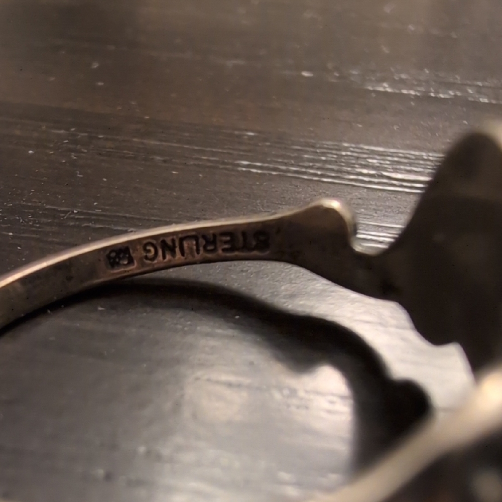 Hematite Sterling Silver Ring - image 8